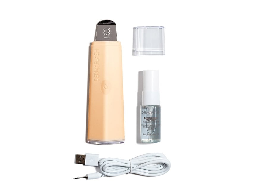 DERMAFLASH DERMAPORE+ Ultrasonic Pore Extractor &amp; Skincare Infuser