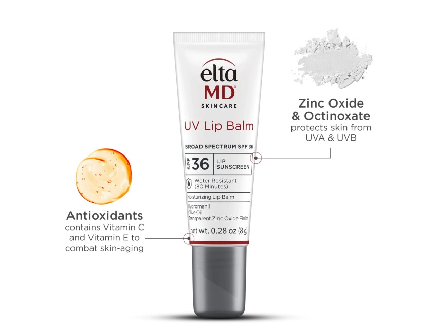 EltaMD UV Lip Balm Broad-Spectrum SPF 36 Lip Sunscreen - 2 Pack