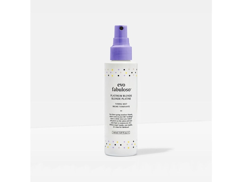 evo fabuloso Platinum Blonde Toning Mist