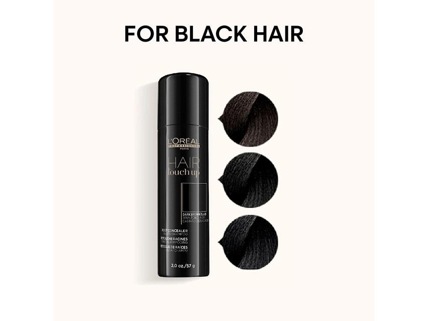 L'Oreal Professionnel Hair Touch Up Root Concealer - Dark Brown/Black