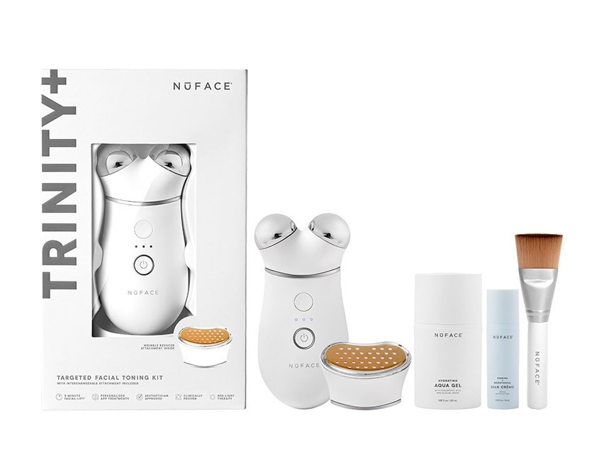 NuFACE Trinity+ and Wrinkle Reducer Attachment