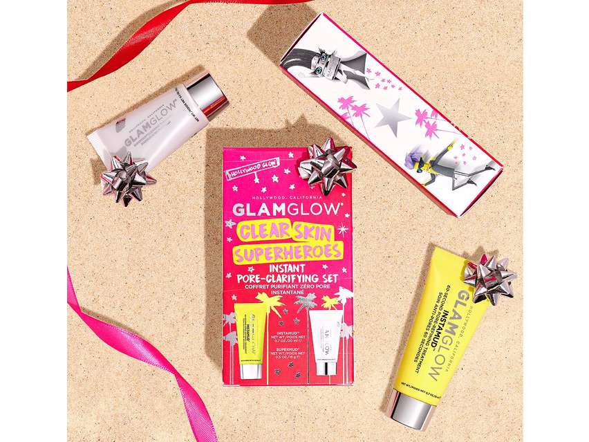 GLAMGLOW Clear Skin Superheroes Instant Pore-Clarifying Set