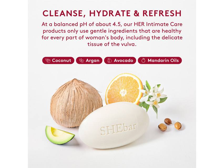 Joylux SHEbar&#174; Intimate Soap - Pack of 3