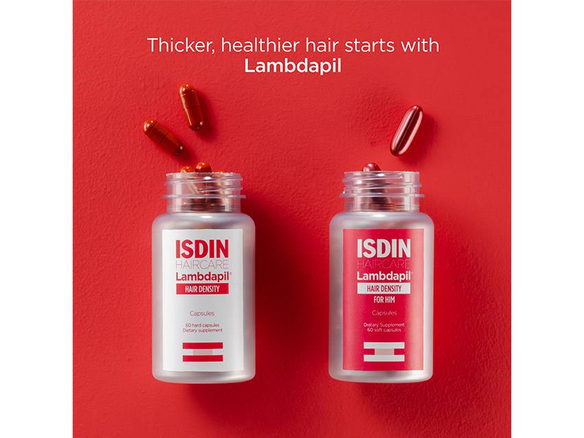 ISDIN Lamdapil Hair Density For Him Capsules - 2 Pack