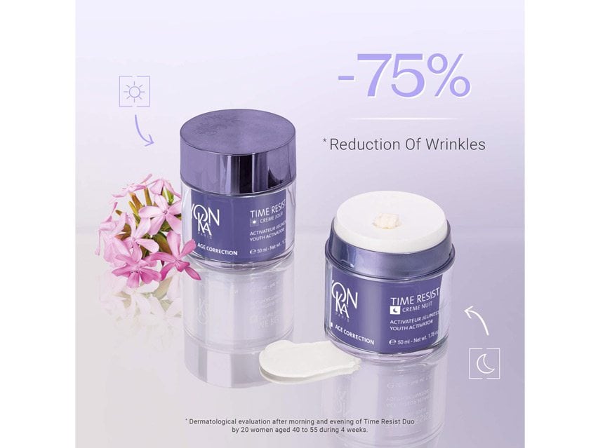 Yon-Ka Paris Time Resist Jour &amp; Nuit Wrinkle Reducing Moisturizer Duo