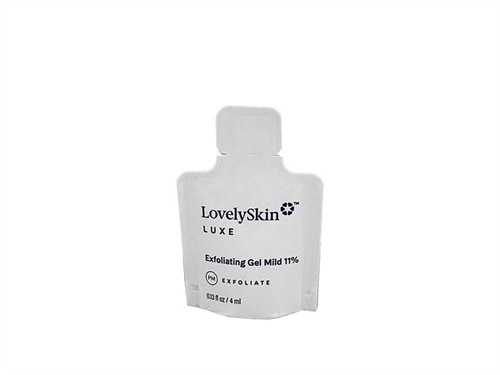 Free $12 LovelySkin LUXE Exfoliating Gel Mild 11% Deluxe Sample