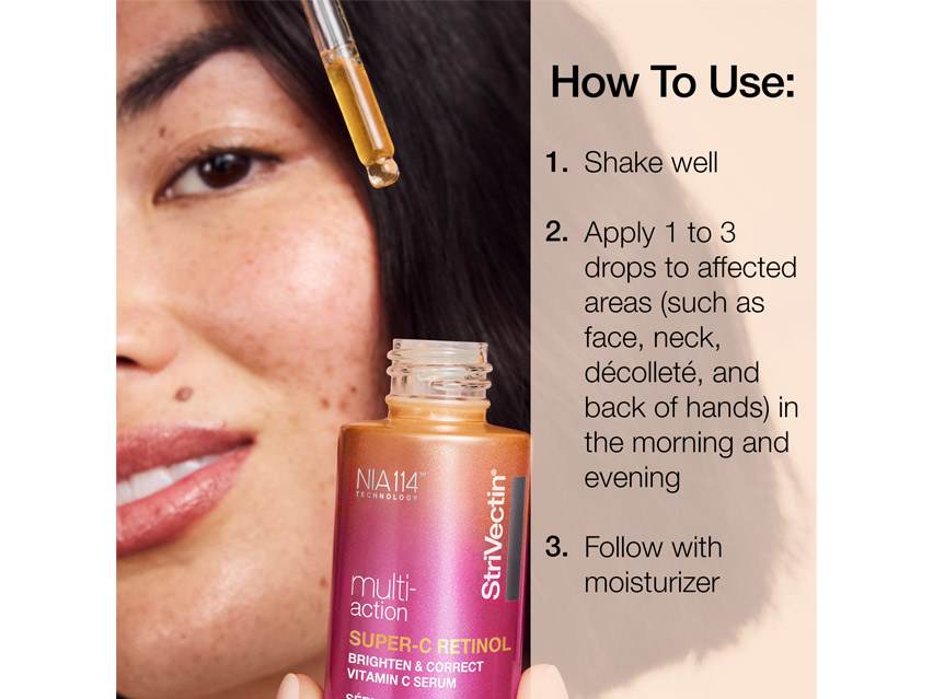 StriVectin Multi-Action Super-C Retinol Brighten &amp; Correct Vitamin C Serum