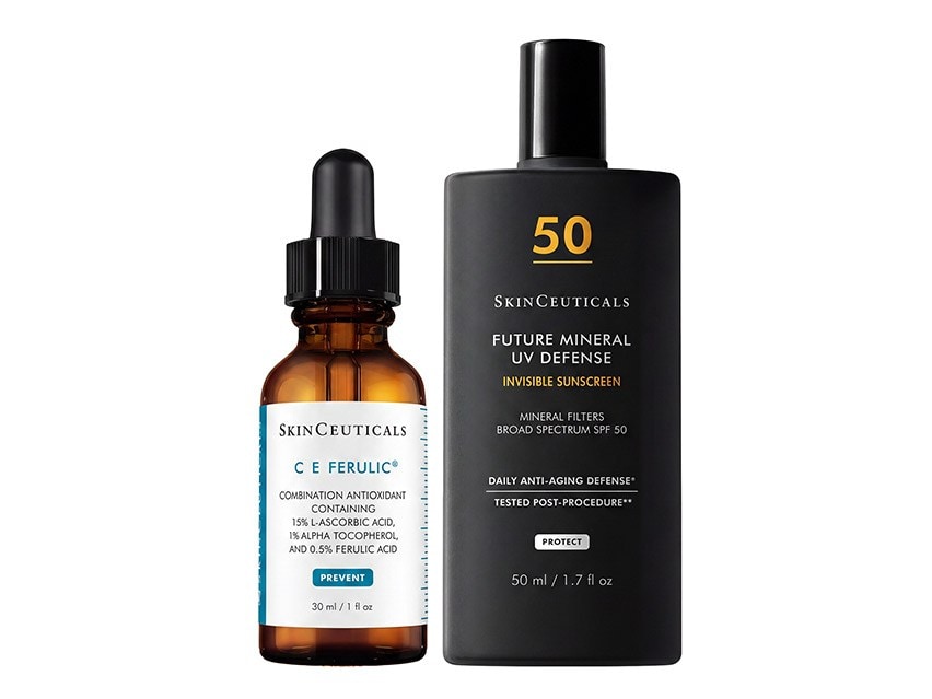 SkinCeuticals Double Defense Duo with C E Ferulic &amp; Future Mineral UV Defense Sunscreen SPF 50