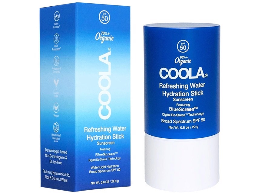 COOLA Refreshing Water Hydration Stick Organic Sunscreen SPF50