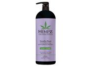 Hempz Haircare Vanilla Plum Herbal Moisturizing & Strengthening Shampoo Liter