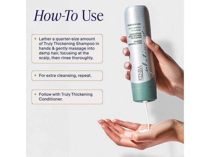 Kenra Professional Platinum Truly Thickening Shampoo