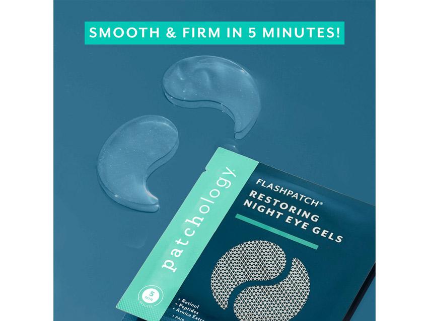 patchology FlashPatch Restoring Night Eye Gels