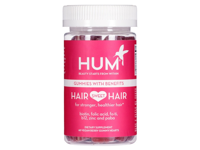 HUM Nutrition Hair Sweet Hair Vegan Gummies. Vitamins & Supplements. Hair Supplements for Growth.