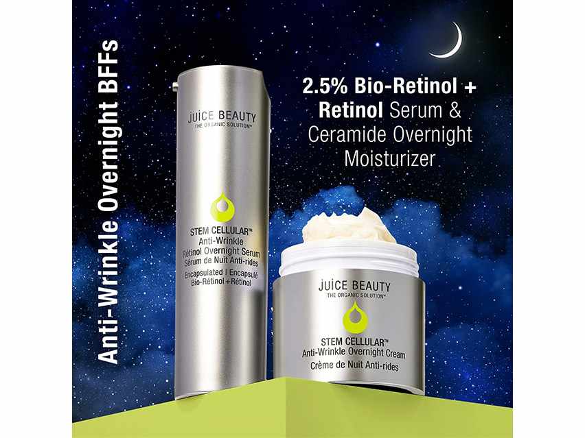 Juice Beauty STEM CELLULAR Anti-Wrinkle Retinol Overnight Serum