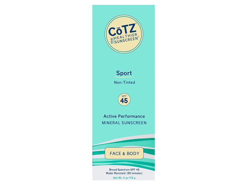 CoTZ Sport Active Performance Mineral Sunscreen SPF 45