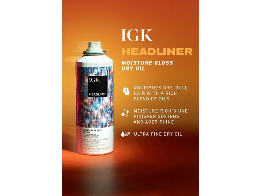 IGK Headliner Moisture Gloss Dry Oil