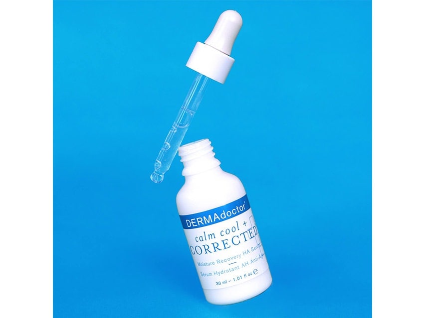 DERMAdoctor Calm Cool + Corrected Moisture Recovery HA Serum