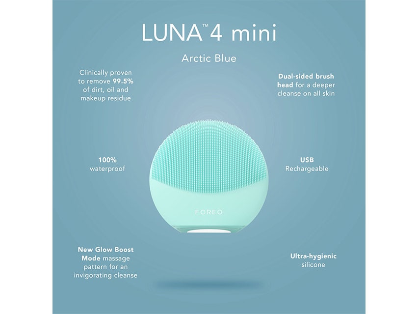 FOREO LUNA 4 mini - Arctic Blue