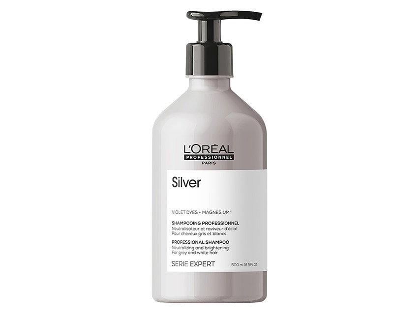 Maryanne Jones Mudret Leopard L'Oreal Professionnel Magnesium Silver Neutralising Shampoo | LovelySkin