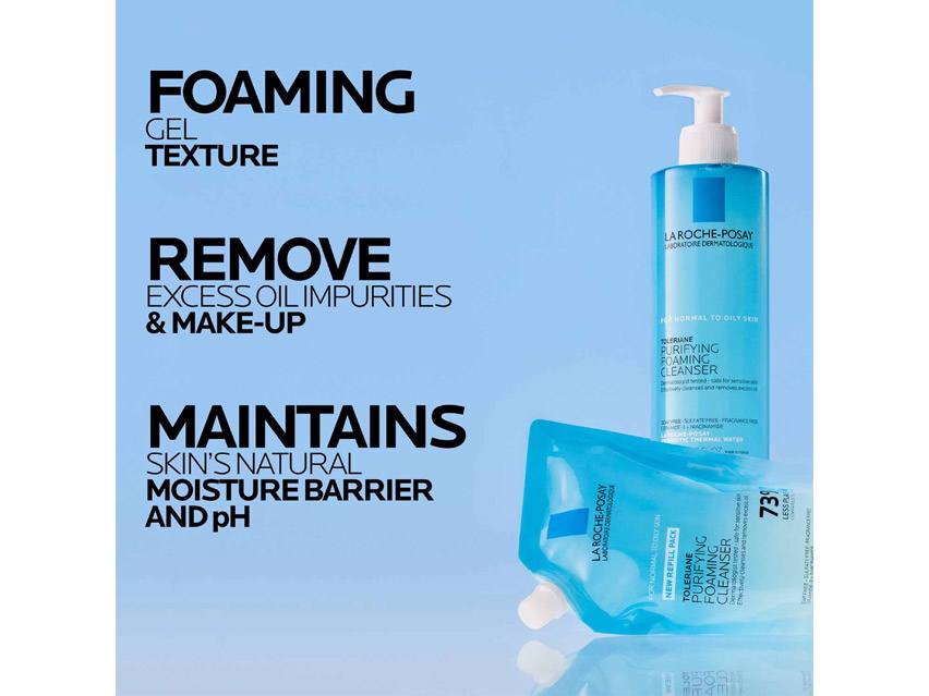 La Roche-Posay Toleriane Purifying Foaming Cleanser & Refill Duo