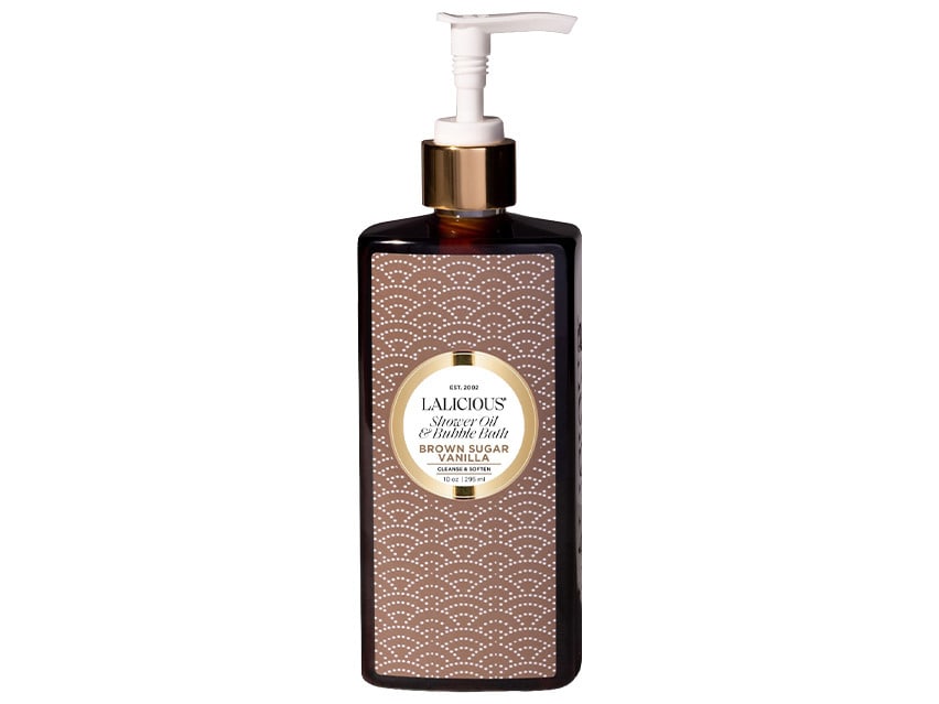 LaLicious Shower Oil & Bubble Bath - Brown Sugar Vanilla