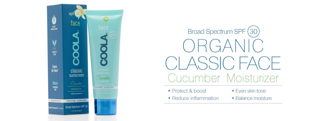 COOLA Classic Face SPF 30 Cucumber