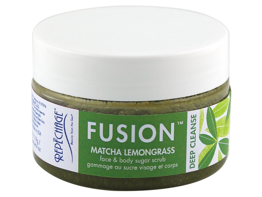 Repechage Fusion Face & Body Sugar Scrub - Matcha Lemongrass