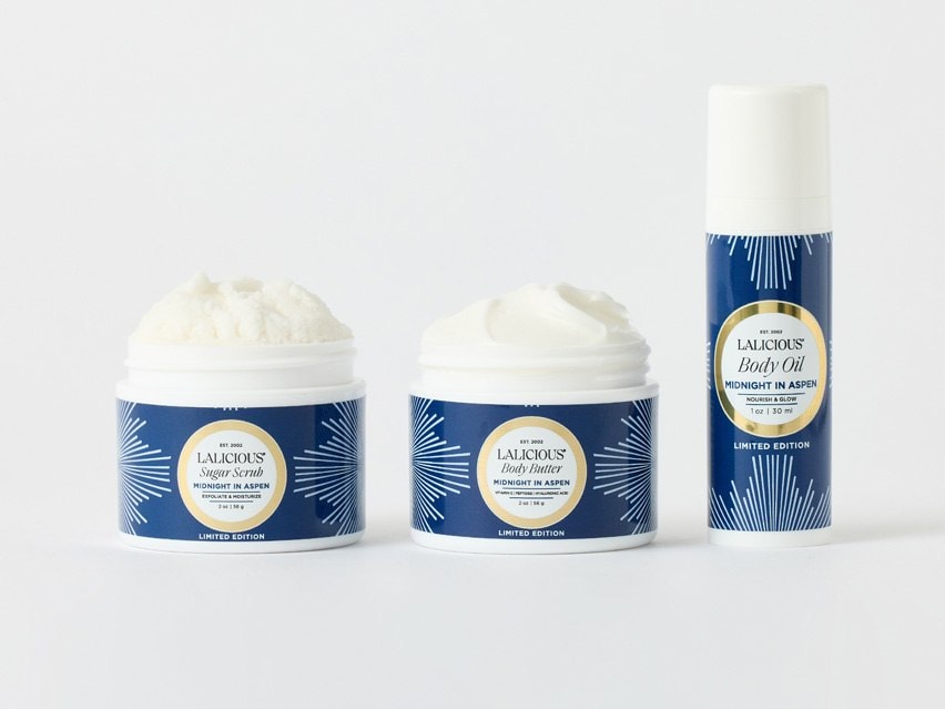 LALICIOUS Midnight in Aspen Travel Set - Limited Edition