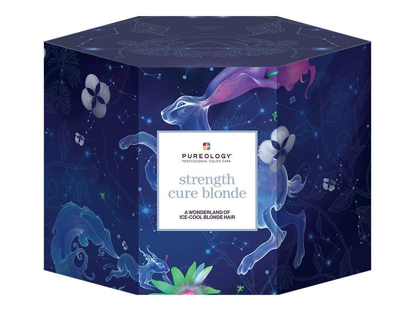Pureology Strength Cure Blonde Mini Holiday Kit - 2023 Limited Edition