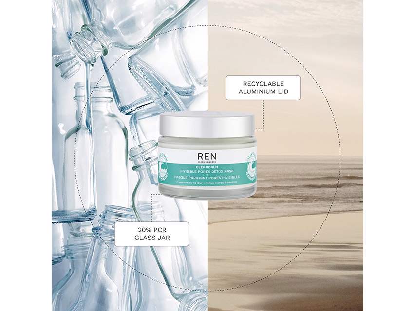 REN Clean Skincare Clearcalm Invisible Pores Detox Mask