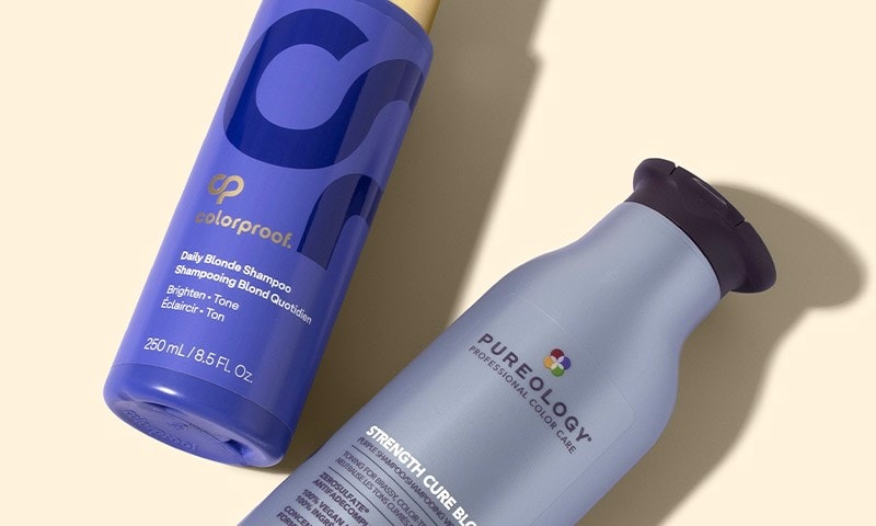 Colorproof and Pureology shampoos