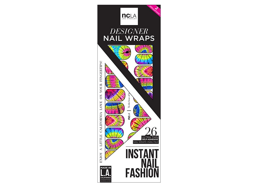 ncLA Nail Wraps - To The Beat Of Her Own Drum
