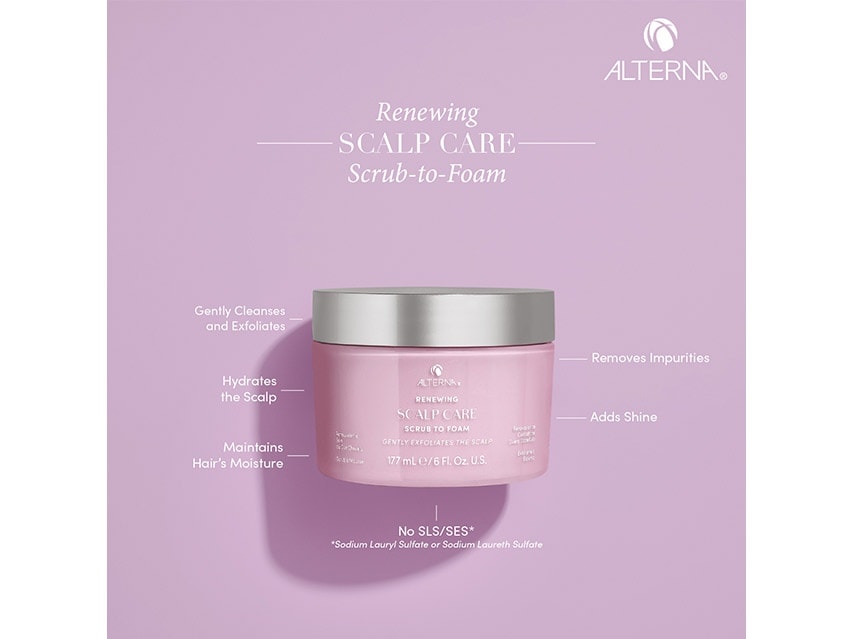 Alterna Renewing Scalp Care Scrub-to-Foam