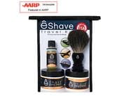 eShave Travel Shaving Kit TSA - Orange Sandalwood