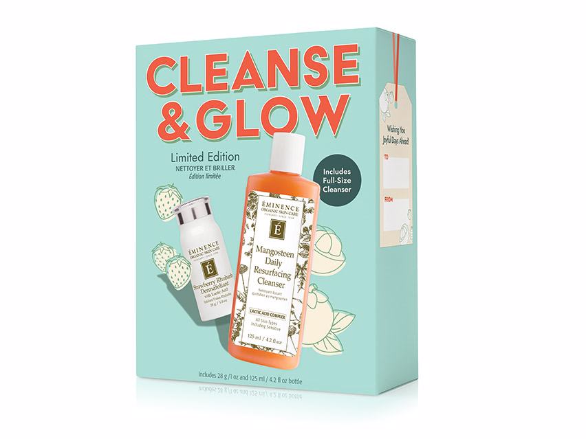 Eminence Organics Cleanse & Glow Duo - Limited Edition