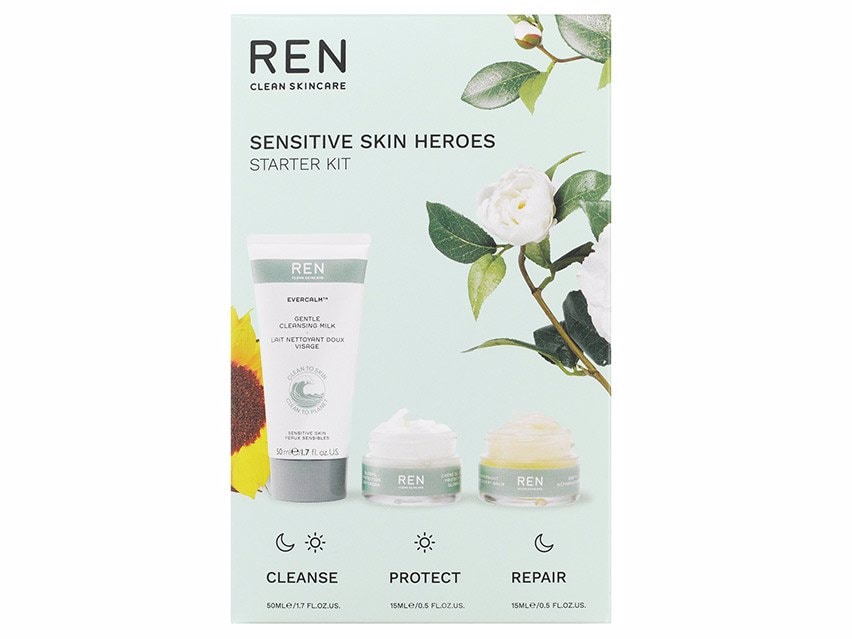 REN Clean Skincare Evercalm Sensitive Skin Heroes Starter Kit