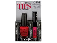 OPI Lovely Lips & Tips Big Apple Red