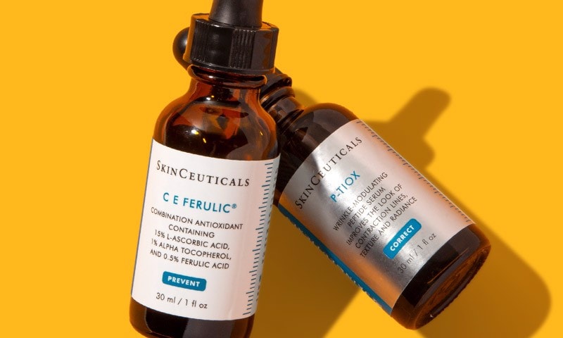 SkinCeuticals C E Ferulic and P-TIOX serums