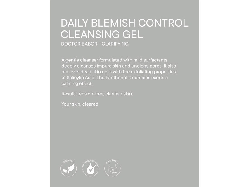 DOCTOR BABOR Daily Blemish Control Cleansing Gel