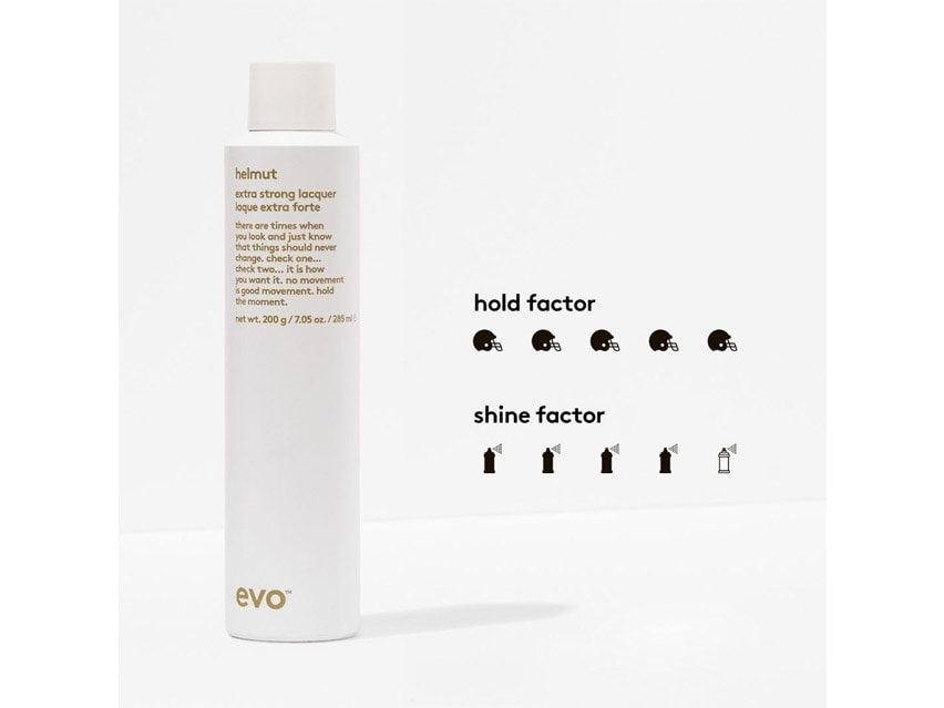 evo Helmut Extra Strong Lacquer Hairspray