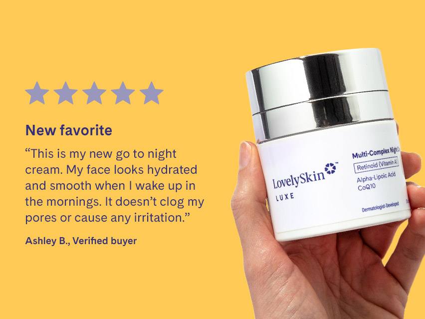 LovelySkin LUXE Multi-Complex Night Cream