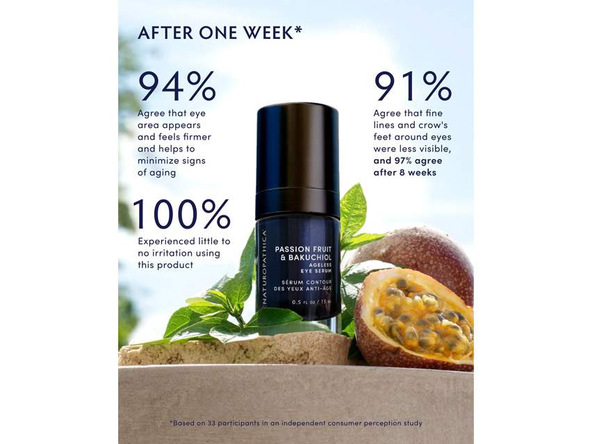Naturopathica Passion Fruit &amp; Bakuchiol Ageless Eye Serum