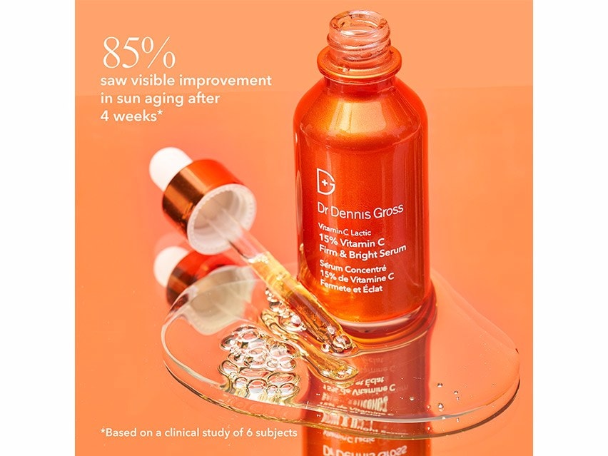 Dr. Dennis Gross Skincare Vitamin C Lactic 15% Vitamin C Firm & Bright Serum