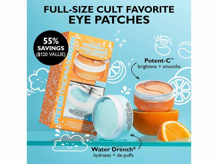 Peter Thomas Roth Vitamin C &amp; Hyaluronic Eye Patch Set - Limited Edition