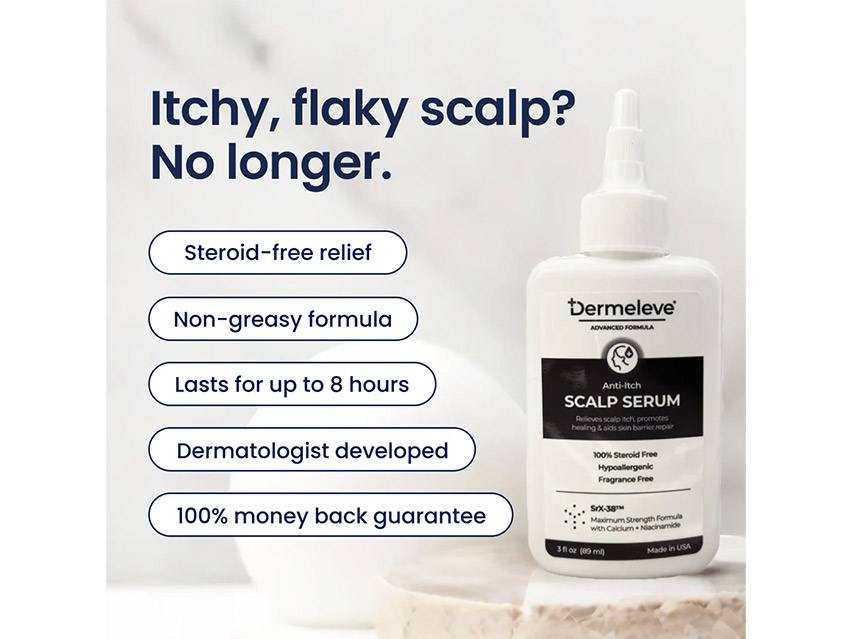 Dermeleve Anti-Itch Scalp Serum