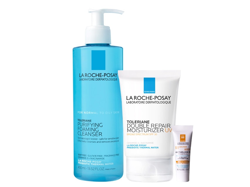 La Roche-Posay Daily Skincare Essentials Kit