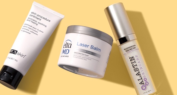 Our comprehensive guide to pre- and post-laser skin care products