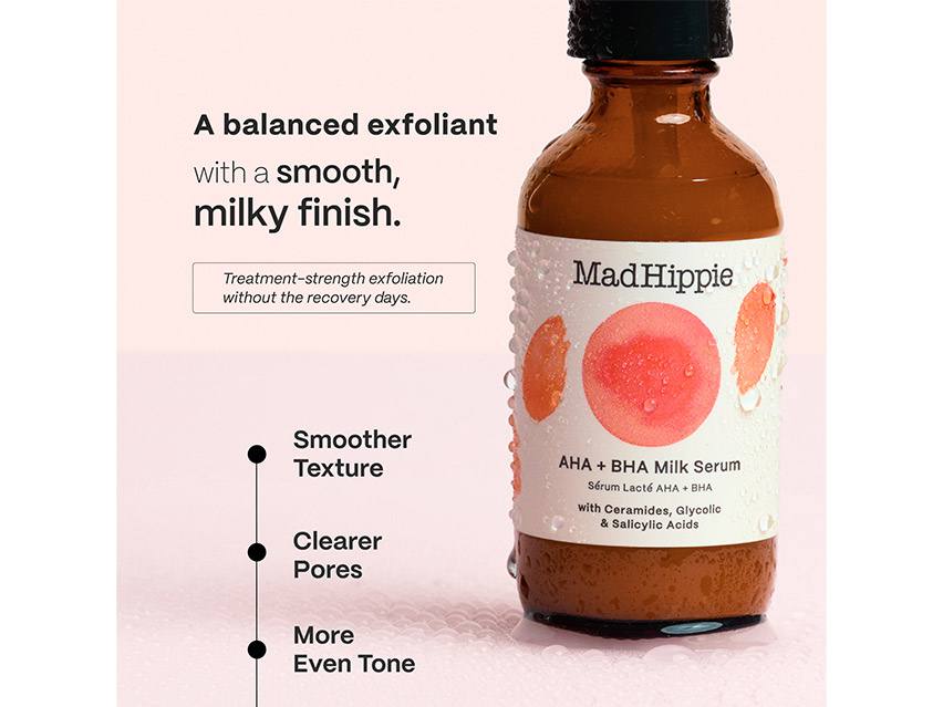 Mad Hippie AHA + BHA Milk Serum
