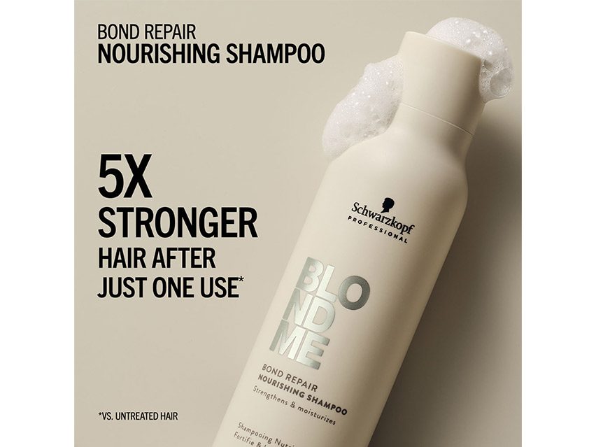 Schwarzkopf BlondMe Bond Repair Nourishing Shampoo