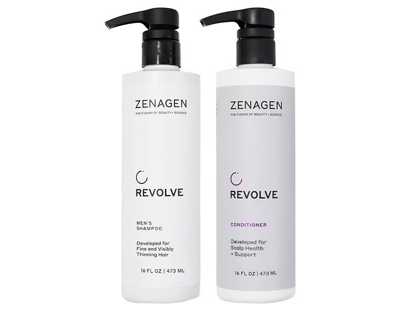 Zenagen Revolve Men's Shampoo & Revolve Conditioner Duo - 16 oz - Limited Edition